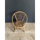 Fauteuil rotin enfant