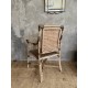 Fauteuil rotin 1920