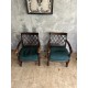 Paire fauteuils anciens