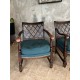 Paire fauteuils anciens