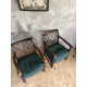 Paire fauteuils anciens