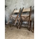 Chaises en paille anciennes